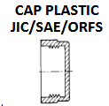 Caps Plastic suit JIC, SAE, ORFS