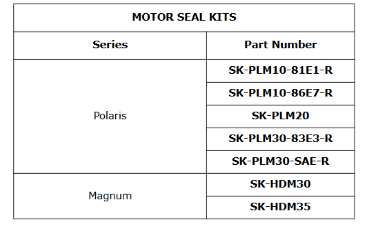 Seal Kits (Polaris & Magnum)