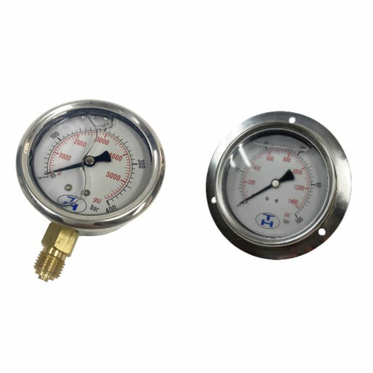 PG63 Series 63mm Rear Mounted Pressure Gauges