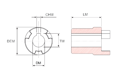 Electric Motor Half - Aluminium