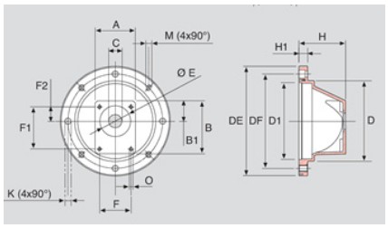 Bell Housings - Euro Mount Pump