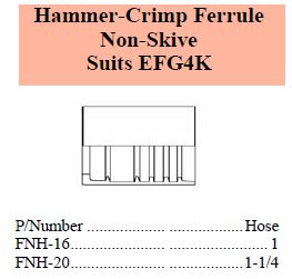 H Series Ferrule