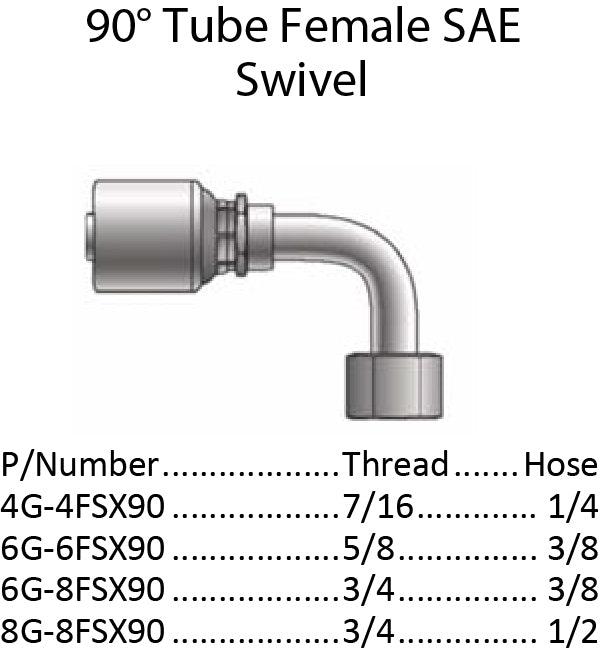 G Series SAE 90 Female