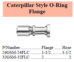 GSM Series Caterpillar Flange