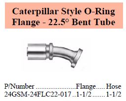 GSM Series Caterpillar 22 Flange