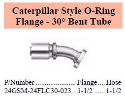 GSM Series Caterpillar 30 Flange