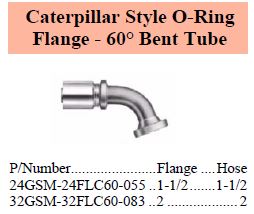 GSM Series Caterpillar 60 Flange