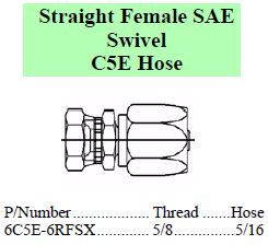 C5E SAE Female