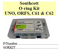 ORB, ORFS, C61, C62 Seal Kit