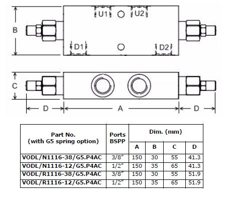 VODL/N1116 Series