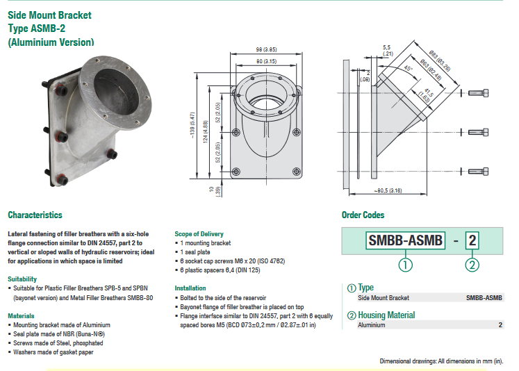 Adaptors for Metal Filler Breathers