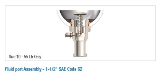 STA-FPA Series Fluid Port Assemblies For Bladder Accumulators