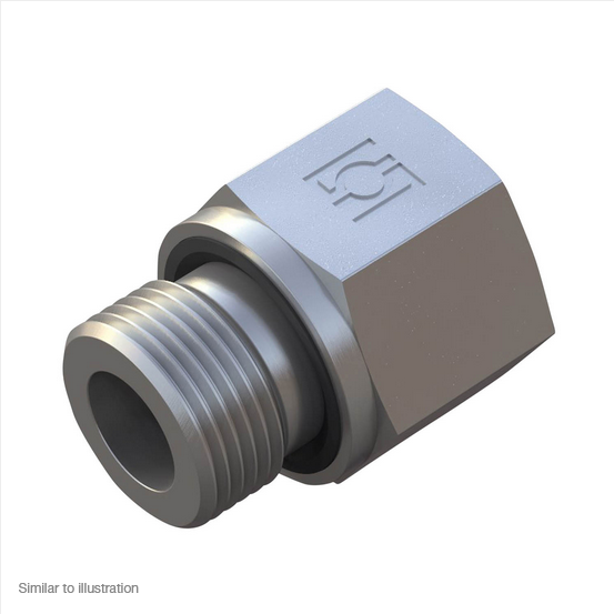 FI-RED Thread Reducer Adaptor for Bladder Accumulator Fluid Ports